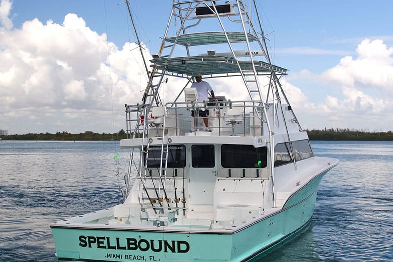 The Spellbound really for a great day at Haulover Sandbar